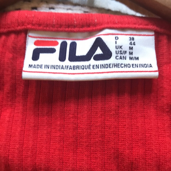 Vintage Fila workout tank 90s - Picture 2 of 3
